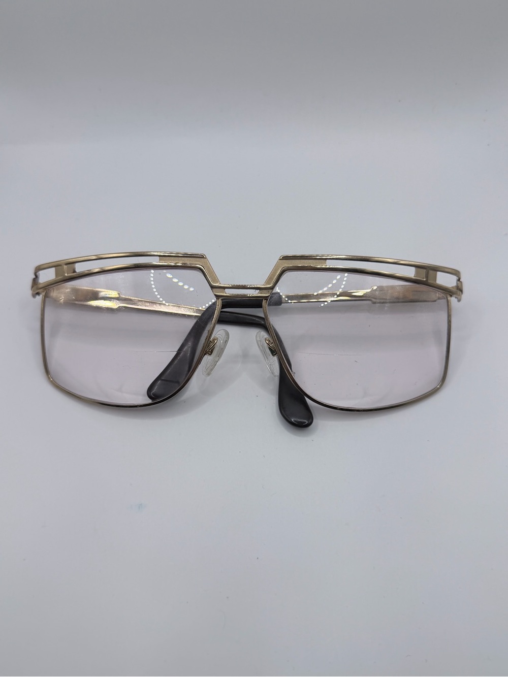 Vintage CAZAL 098/97 Gold Tone Eyeglasses Frames Bifocal